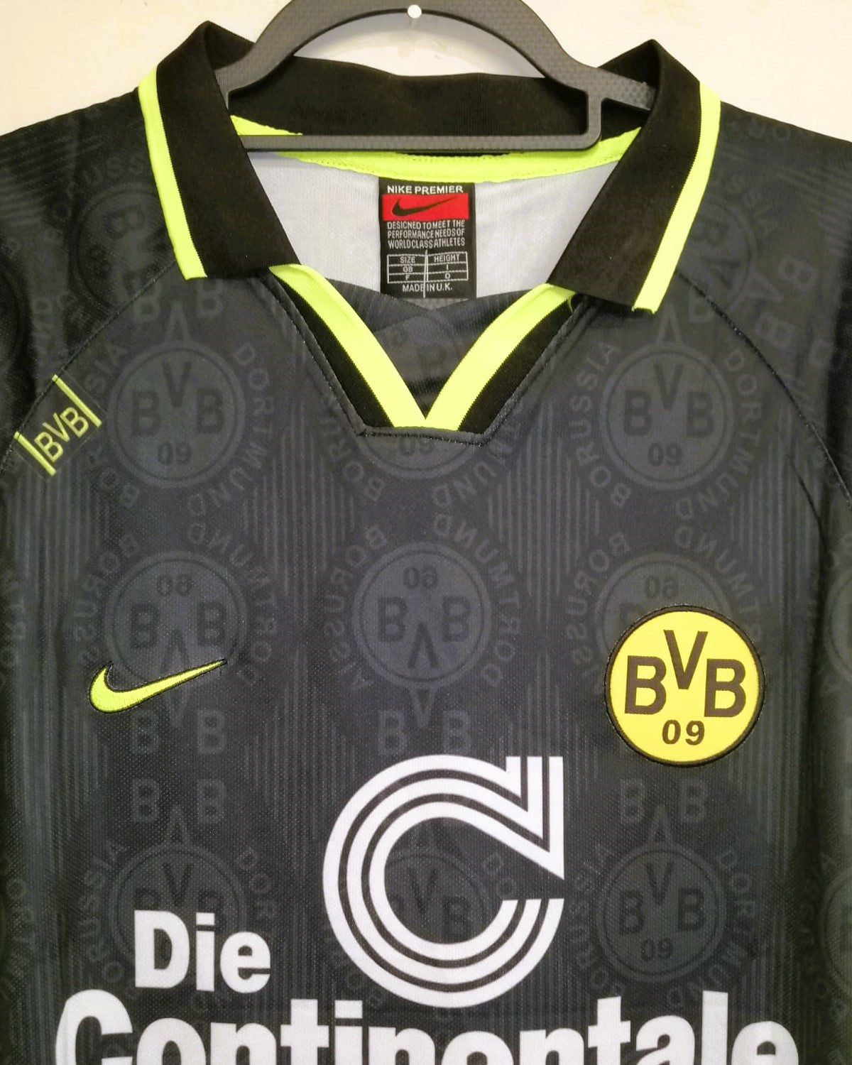 Camiseta Retro RIEDLE KARL HEINZ 1996-97 Borussia Dortmund