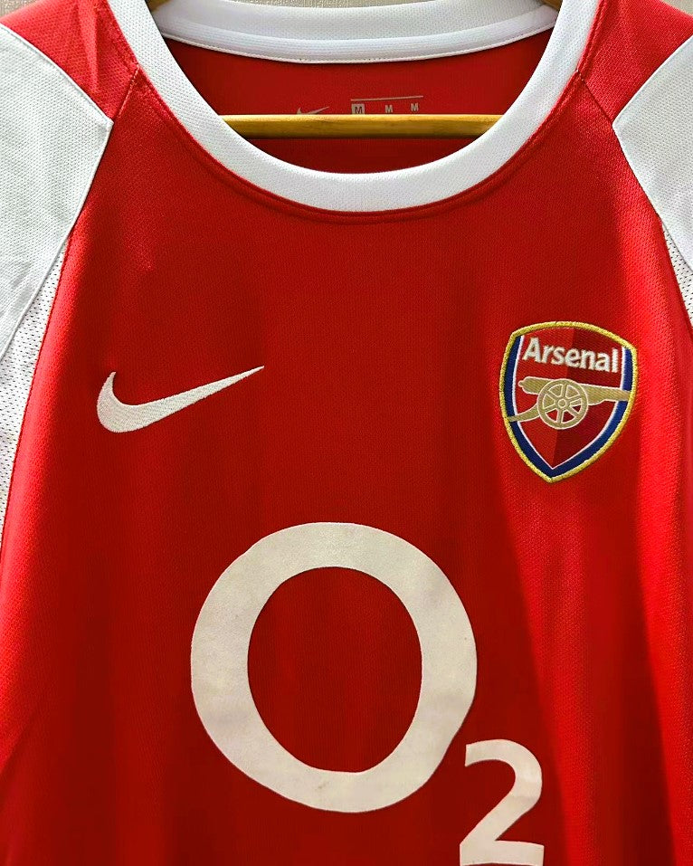 Camiseta Retro HENRY THIERRY 2002-03 Arsenal
