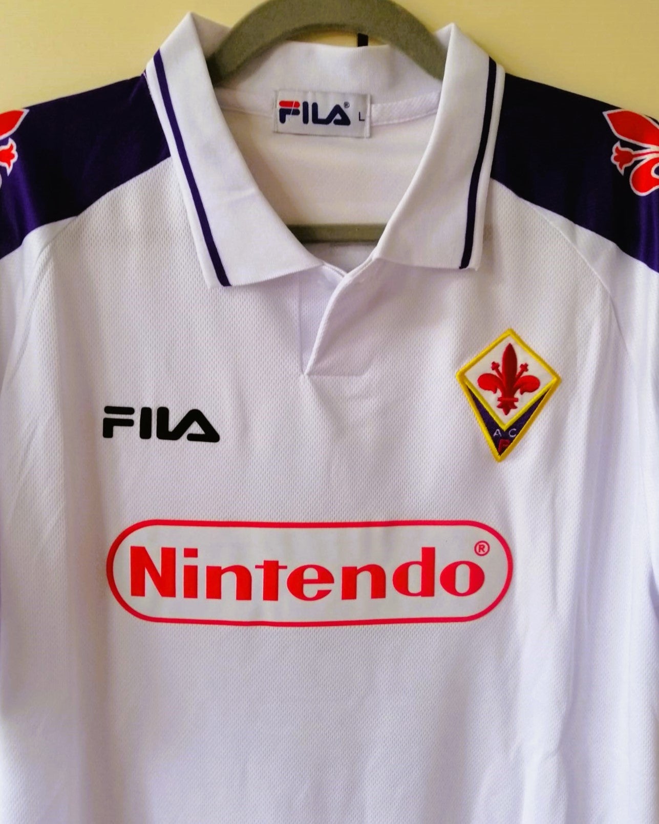 Camiseta Retro BATISTUTA GABRIEL OMAR 1998-99 Fiorentina