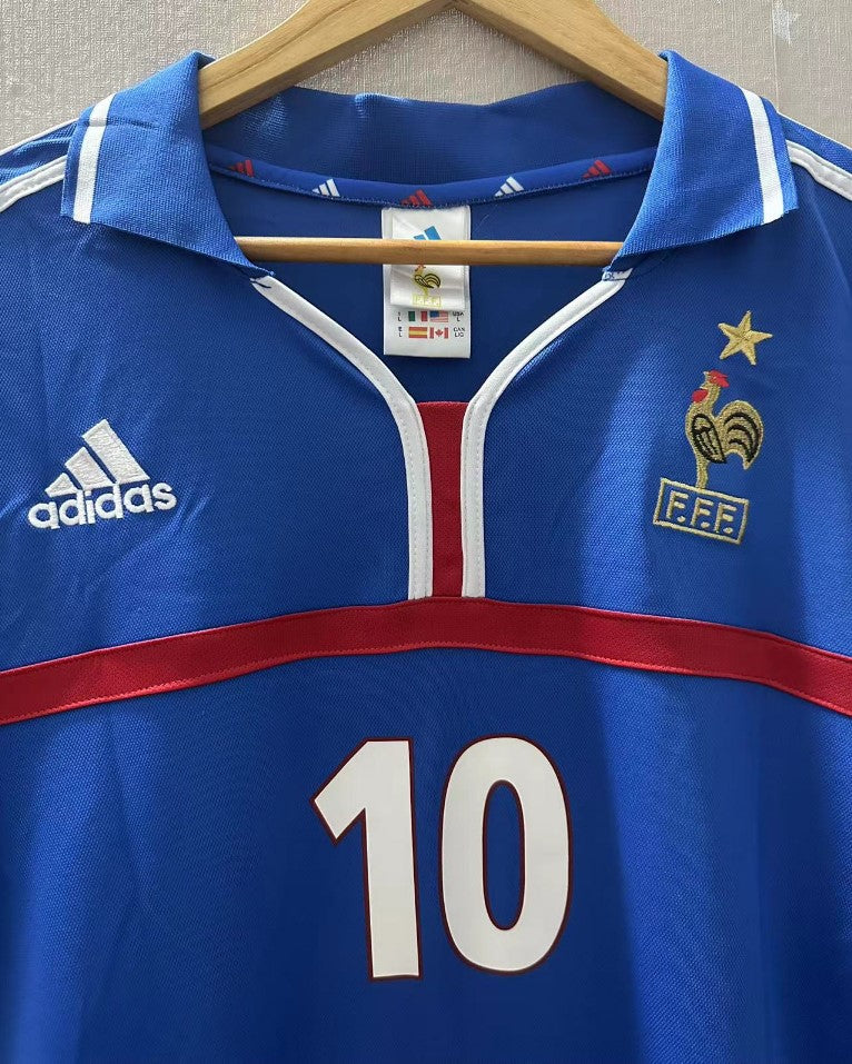 Camiseta Retro ZIDANE ZINEDINE 2000-01 Francia