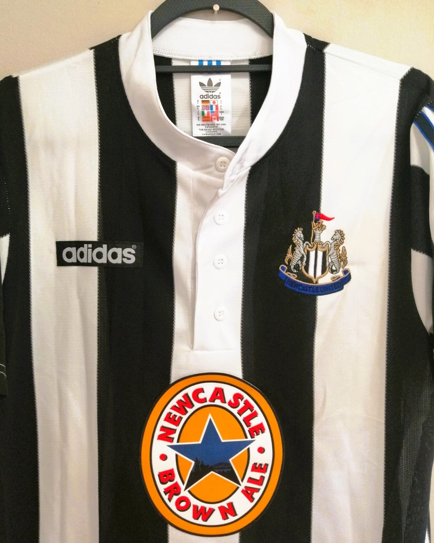 Camiseta Retro GINOLA DAVID 1996-97 Newcastle