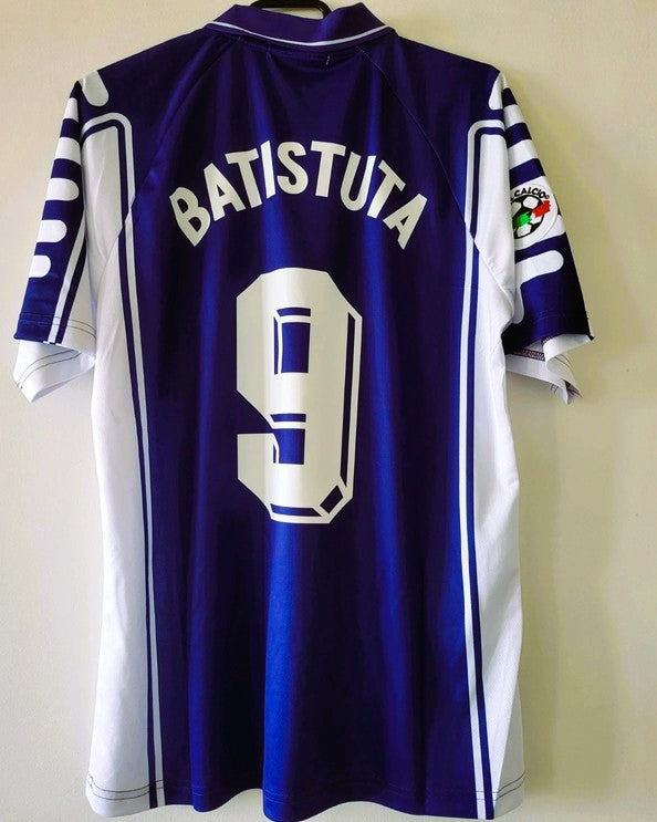 Camiseta Retro BATISTUTA GABRIEL OMAR 1999-00 Fiorentina