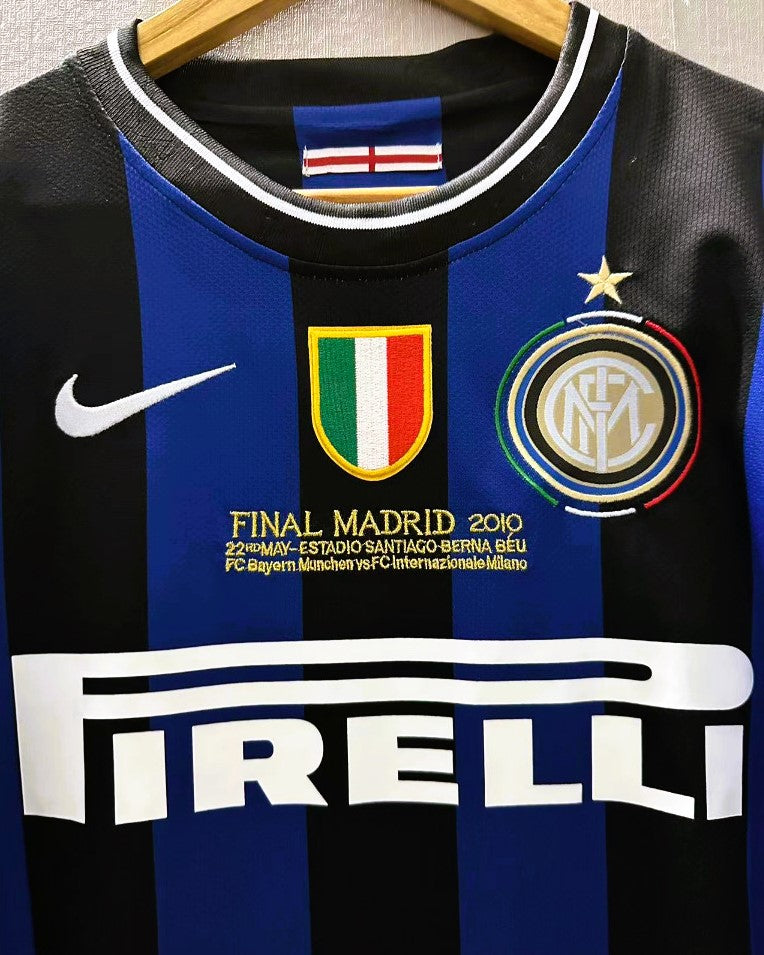 Camiseta Retro ZANETTI JAVIER 2009-10 Inter de Milan