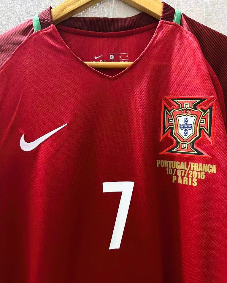 Camiseta Retro RONALDO CRISTIANO 2016-17 Portugal