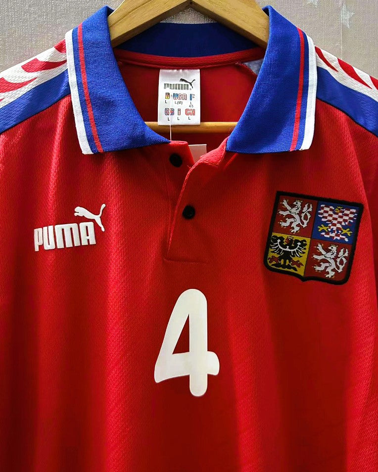 Camiseta Retro NEDVED PAVEL 1996-97 Republica Checa