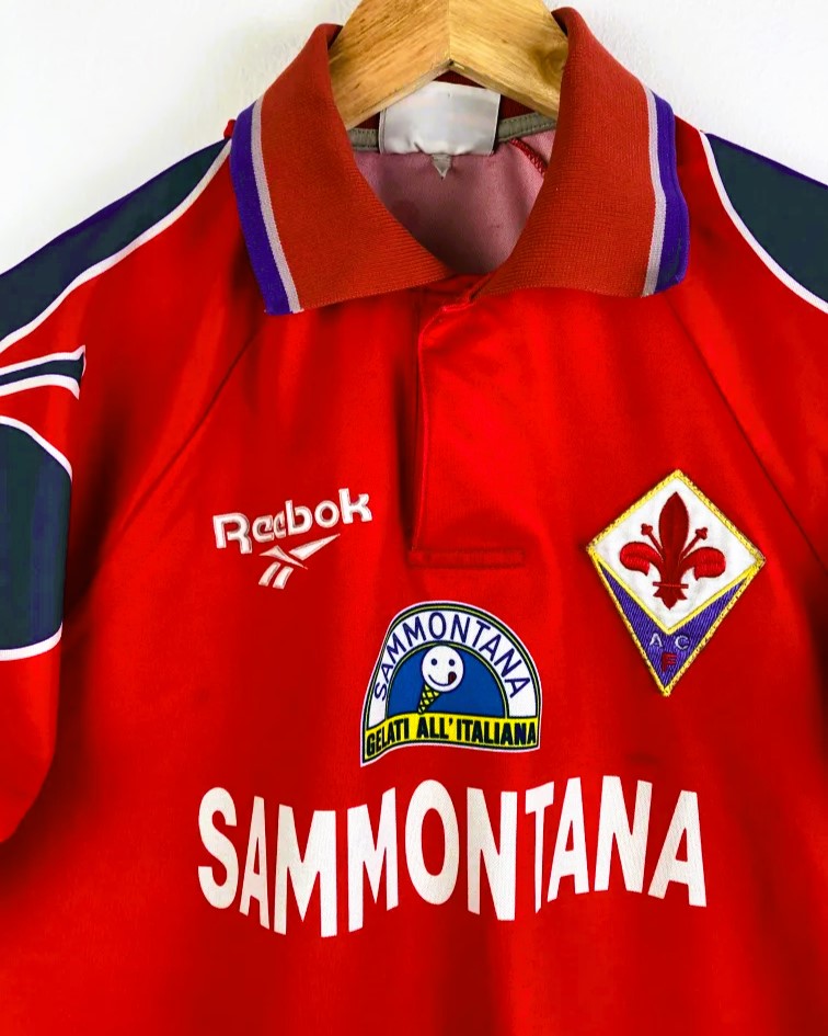 Camiseta Retro BATISTUTA GABRIEL OMAR 1995-96 Fiorentina
