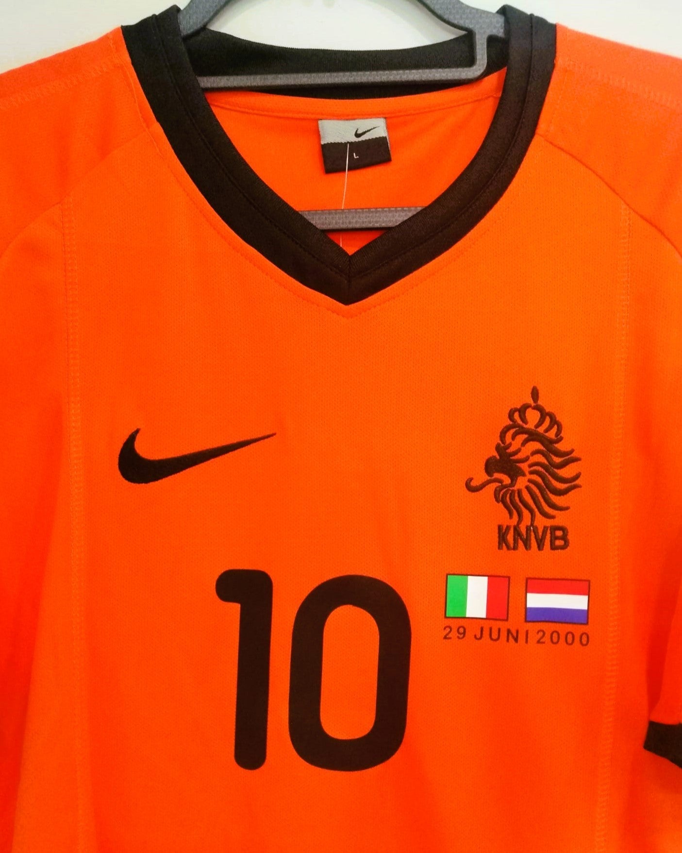 Camiseta Retro BERGKAMP DENNIS 2000-01 Holanda