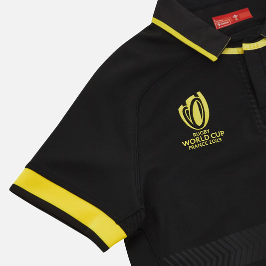 Camiseta Rugby Gales alternativa - RWC '23 vista sobre fondo blanco