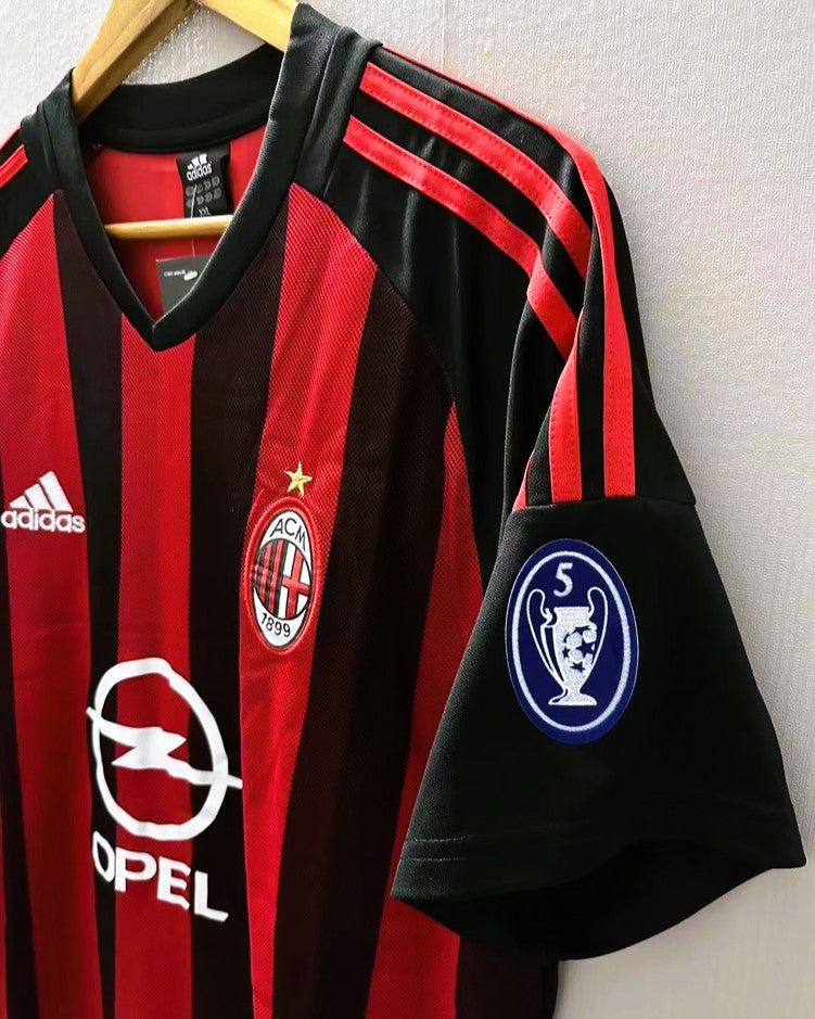 Camiseta Retro SHEVCHENKO ANDRIJ 2002-03 AC Milan