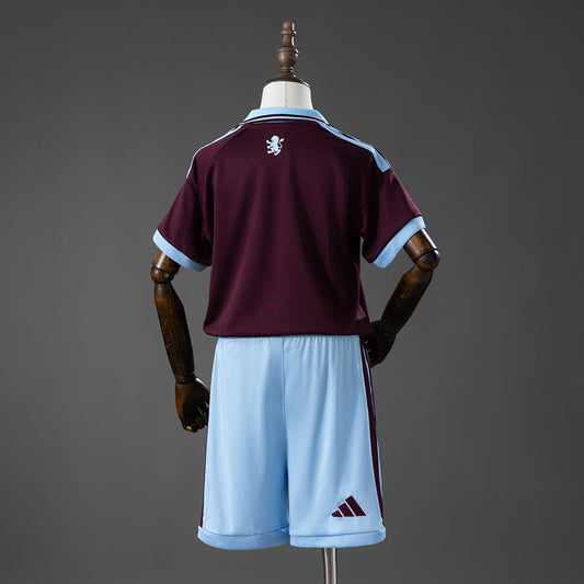 Camiseta Aston Villa 2026/27 – Primera Equipación Versión Niño