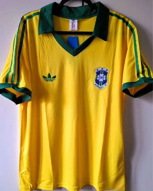 Camiseta Retro ZICO 1986-87 Brasil