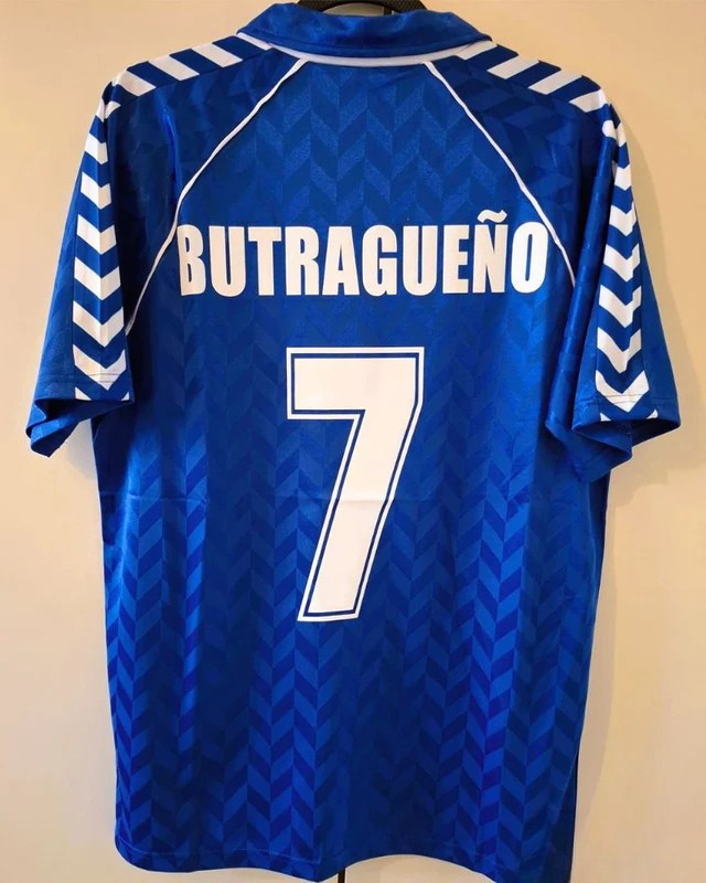 Camiseta Retro EMILIO BUTRAGUEÑO 1987-88 Real Madrid
