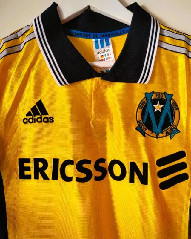 Camiseta Retro ROBERT PIRES 1998-99 Olympique de Marsella