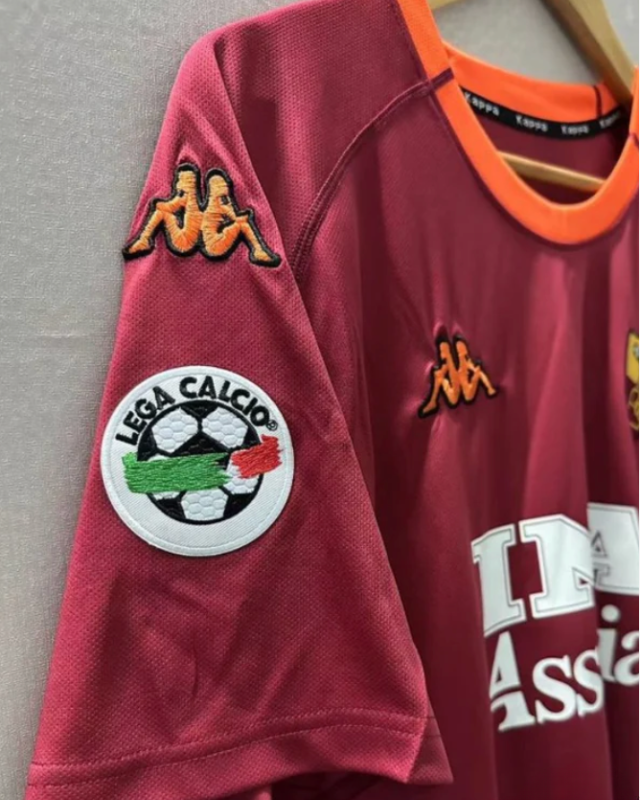 Camiseta Retro HIDETOSHI NAKATA 2000-01 Roma