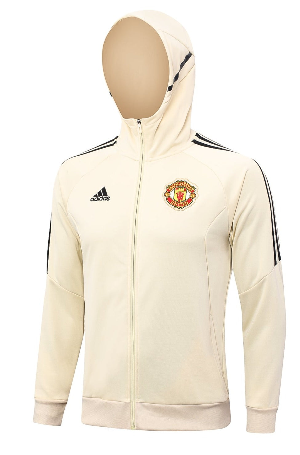 Campera Manchester United 2023/2024 vista sobre fondo blanco