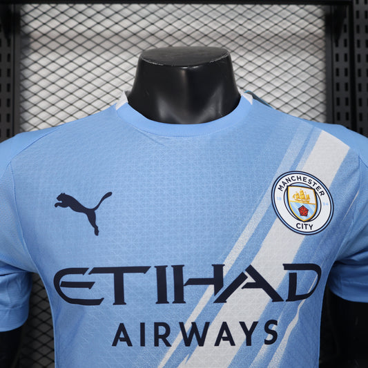 Camiseta Local Manchester City Versión Jugador 25/26