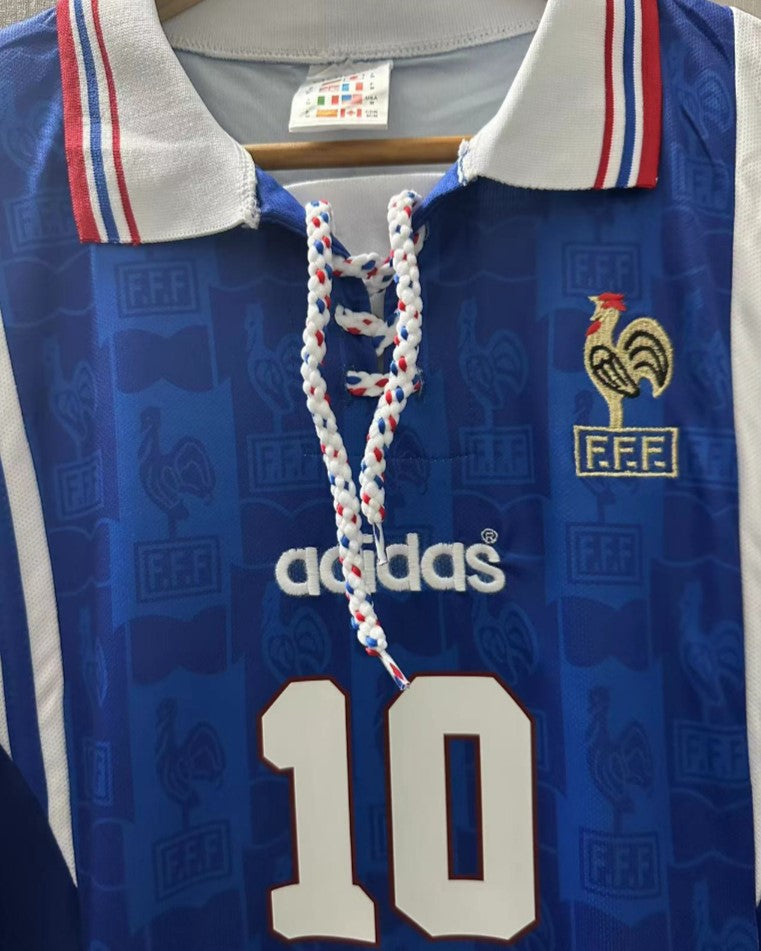 Camiseta Retro ZIDANE ZINEDINE 1996-97 Francia
