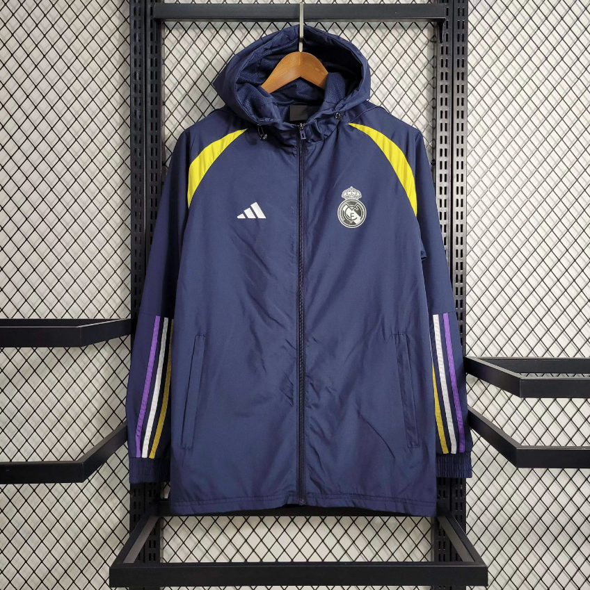 Campera Real Madrid Rompeviento Windbreaker