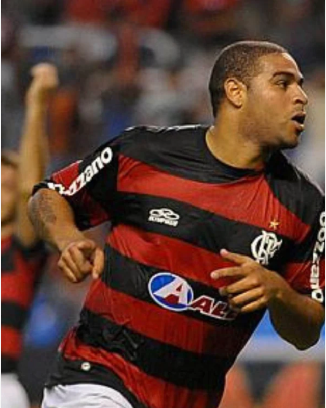 Camiseta Retro ADRIANO 2009-10 Flamengo