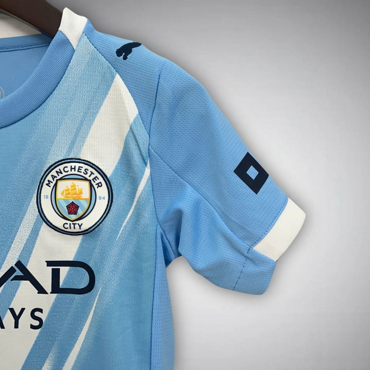Camiseta Manchester City Local Niños 2025/26