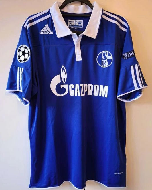 Camiseta Retro RAUL GONZALES BLANCO 2010-11 Schalke 04