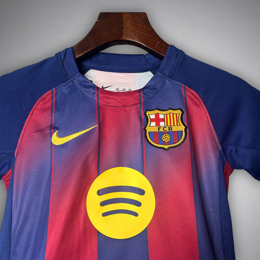 Kit FC Barcelona Local Niños 2025/26