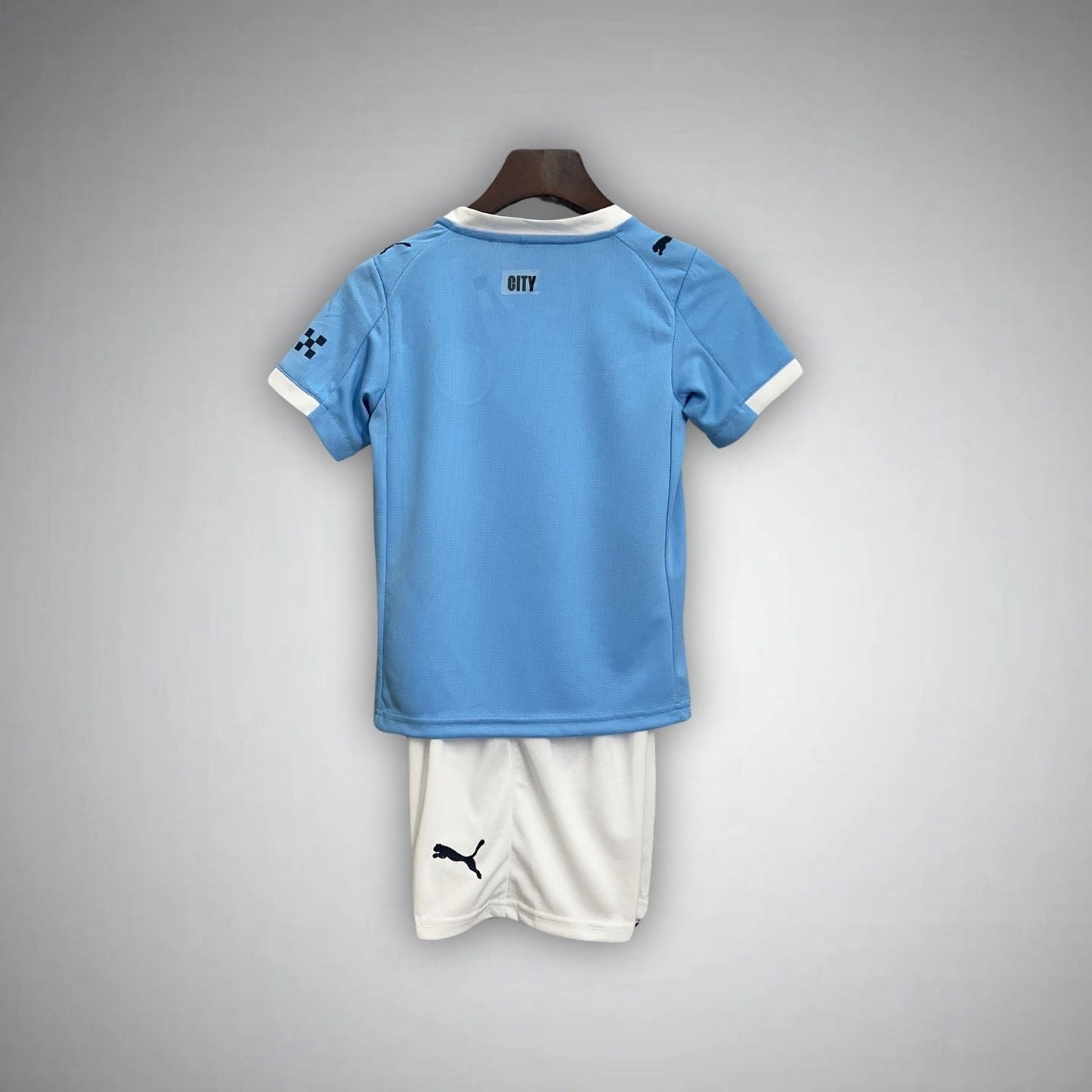 Kit Manchester City Local Niños 2025/26