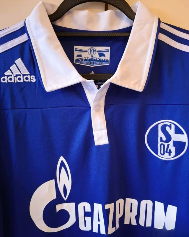 Camiseta Retro RAUL GONZALES BLANCO 2010-11 Schalke 04