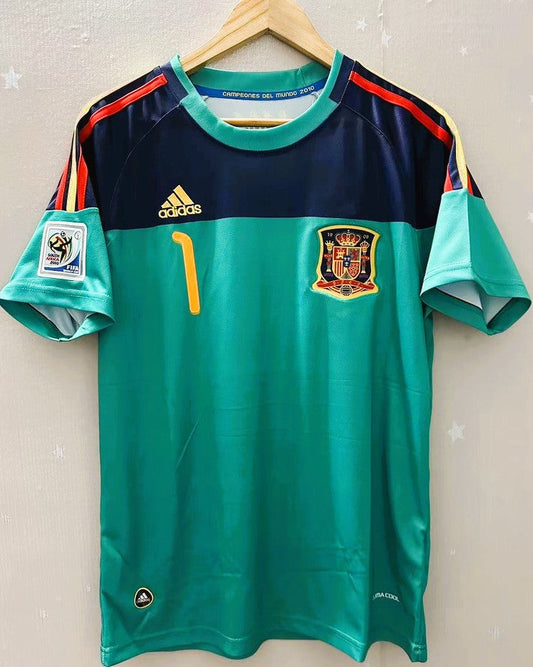 Camiseta Retro CASILLAS IKER 2010-11 España