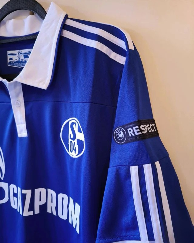 Camiseta Retro RAUL GONZALES BLANCO 2010-11 Schalke 04