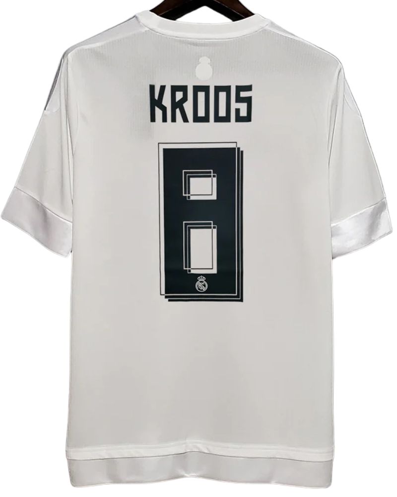 Camiseta Retro KROOS TONI 2015-16 Real Madrid