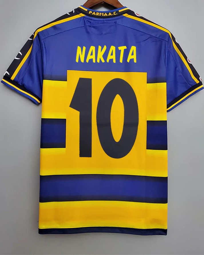 Camiseta Retro NAKATA HIDETOSHI 2002-03 Parma