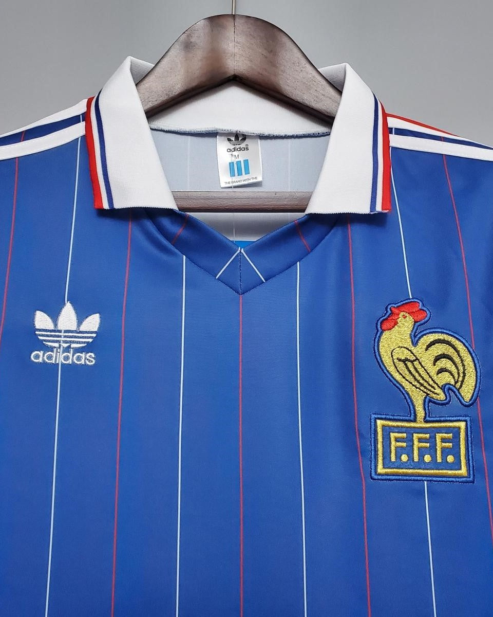 Camiseta Retro PLATINI MICHEL 1982-83 Francia