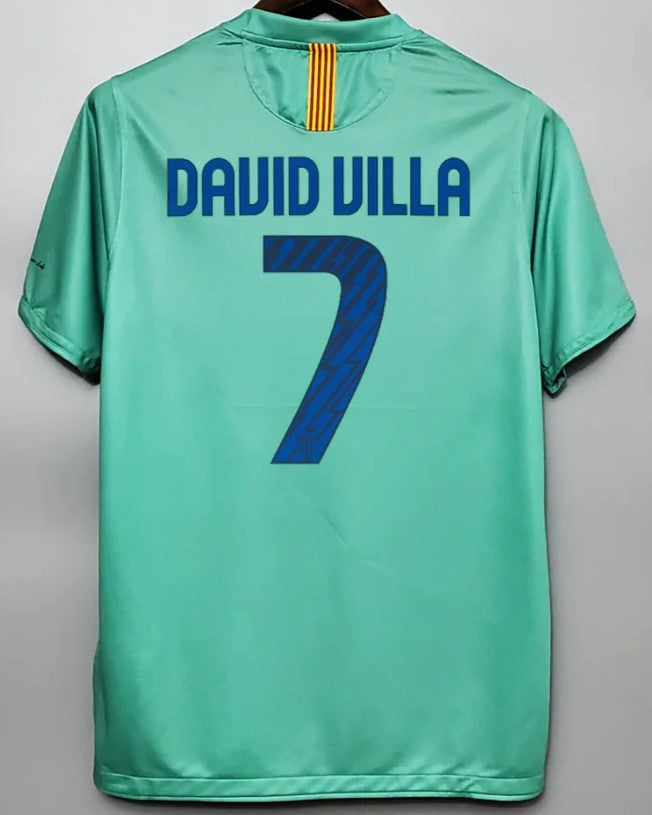 Camiseta Retro VILLA DAVID 2010-11 Barcelona