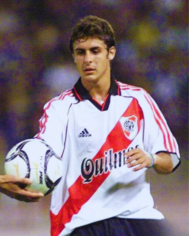 Camiseta Retro PABLO AIMAR 2000-01 River Plate