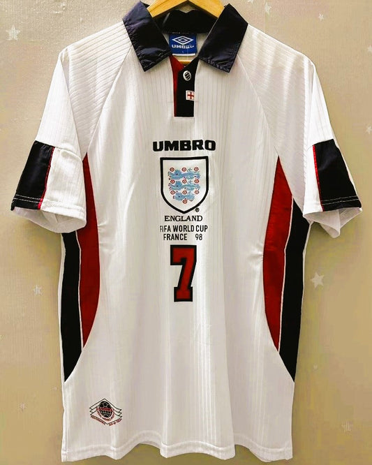 Camiseta Retro BECKHAM DAVID 1998-99 Inglaterra