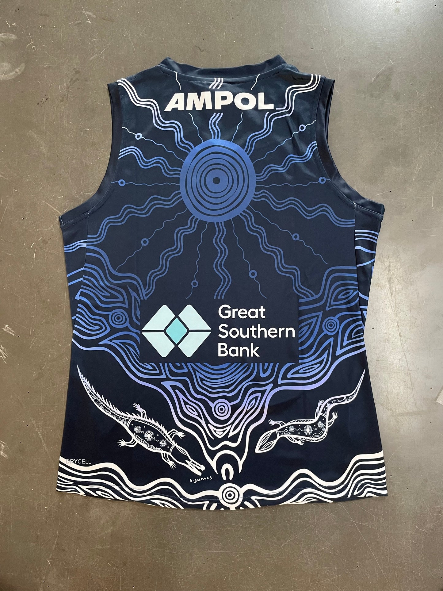 Musculosa AFL Carlton Blues 2025