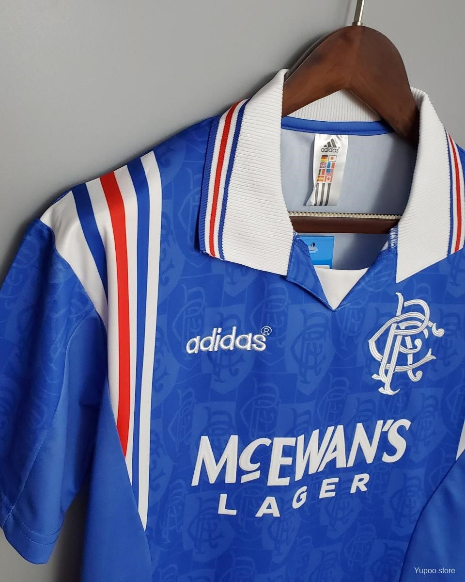 Camiseta Retro GASCOIGNE PAUL 1996-97 Rangers