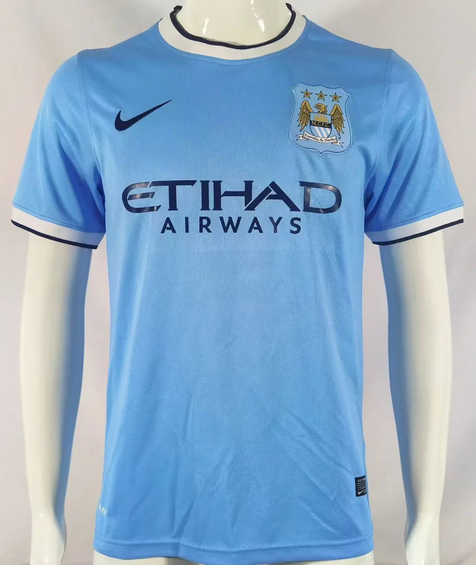 Camiseta retro Manchester City Local 2013/2014