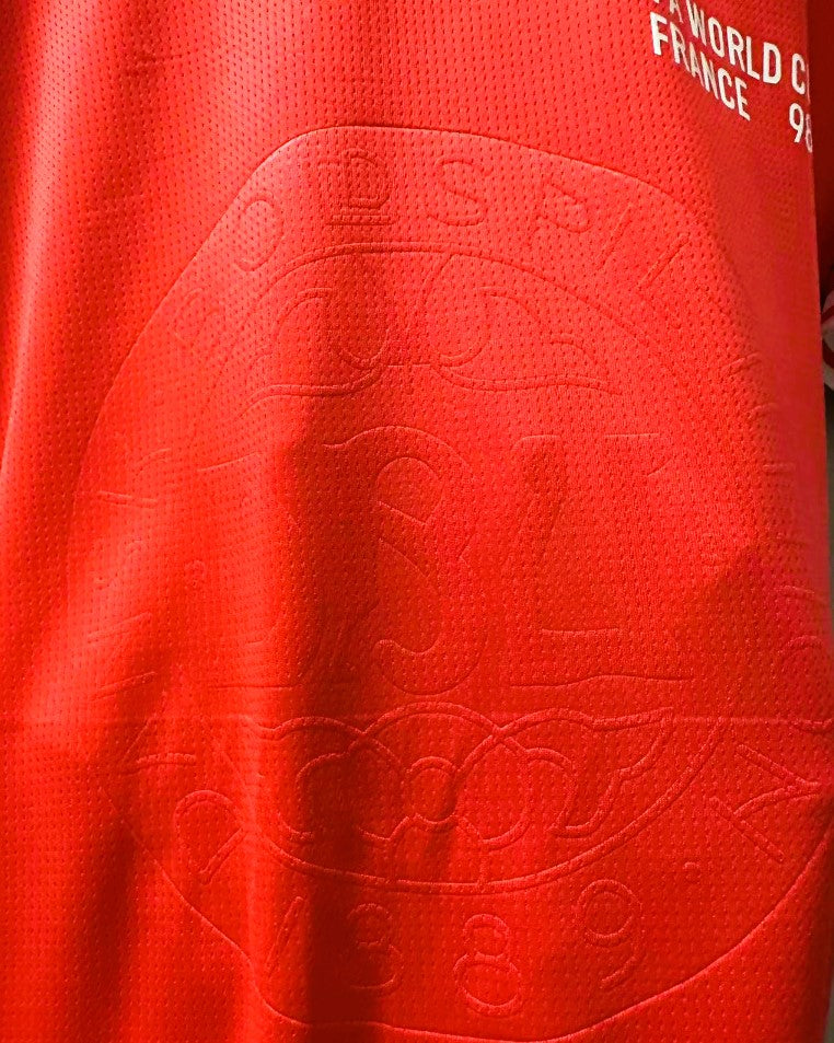 Camiseta Retro LAUDRUP MICHAEL 1998-99 Dinamarca