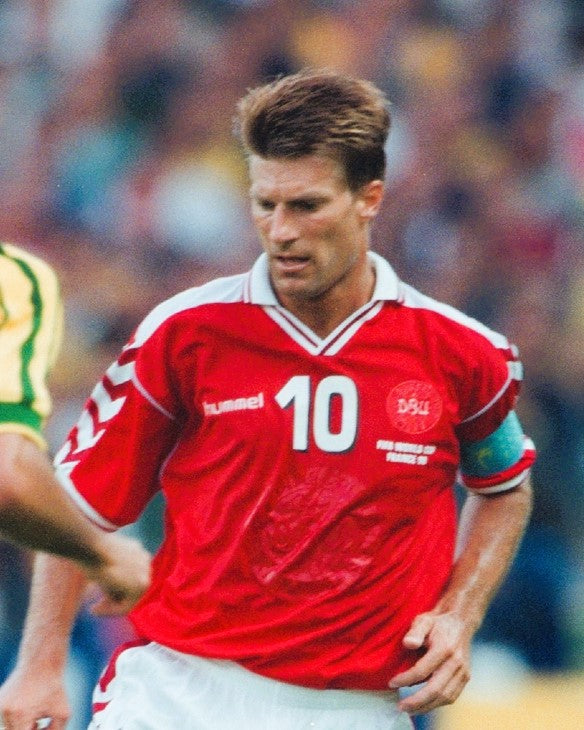 Camiseta Retro LAUDRUP MICHAEL 1998-99 Dinamarca