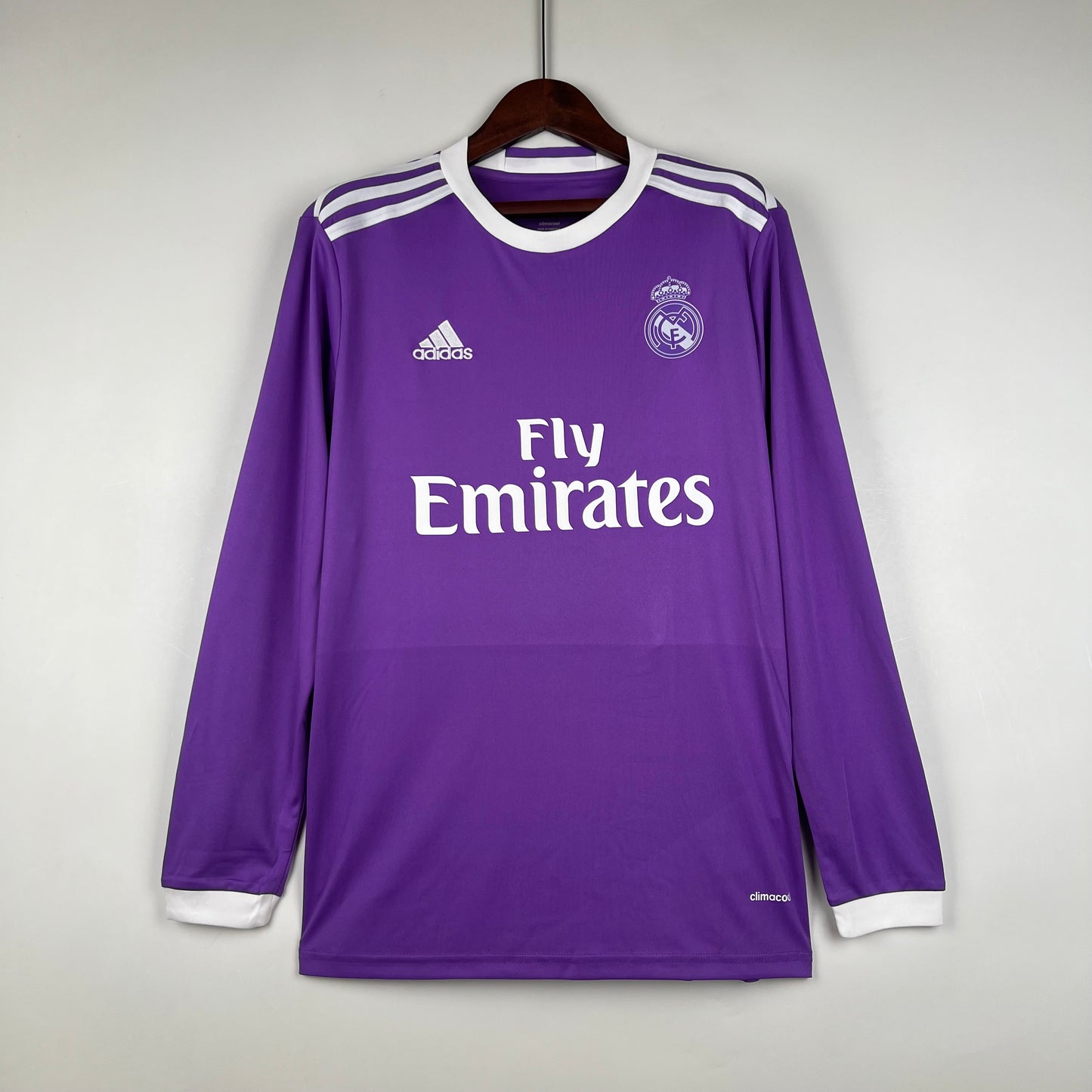 Camiseta Real Madrid visitante Retro 2015 - manga larga