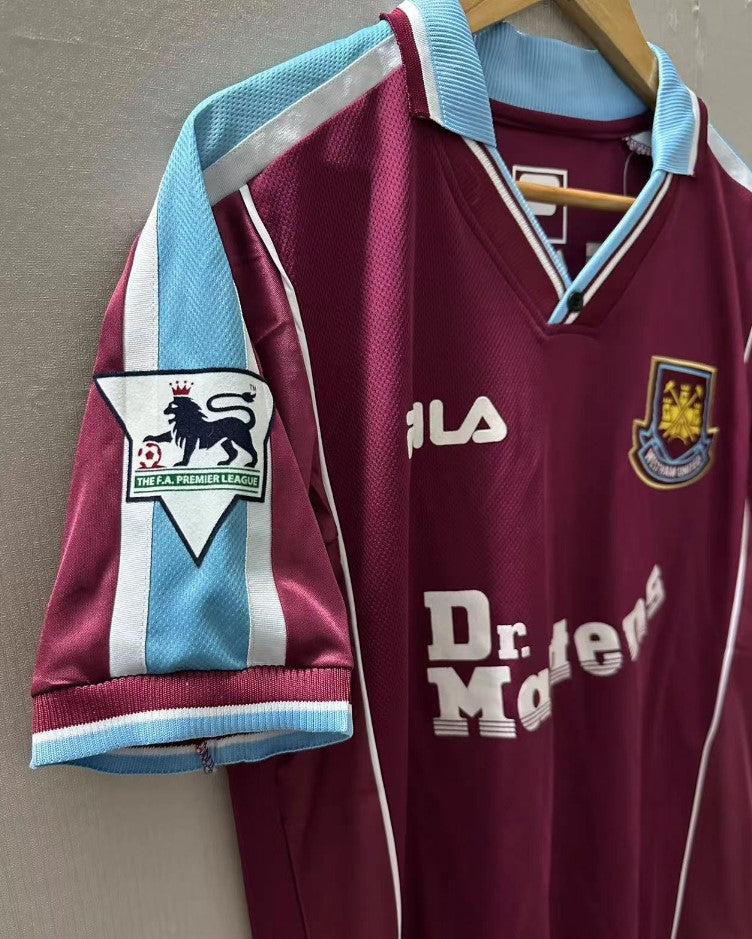 Camiseta Retro DI CANIO PAOLO 2000-01 West Ham