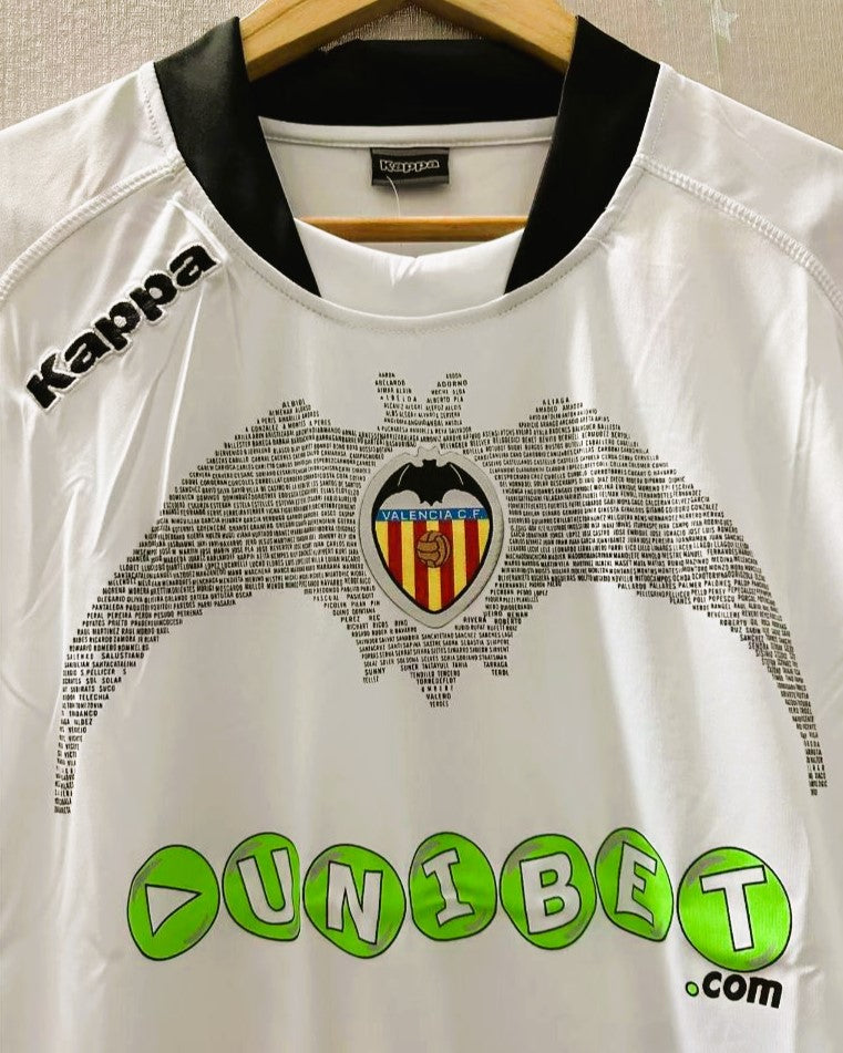 Camiseta Retro VILLA DAVID 2009-10 Valencia