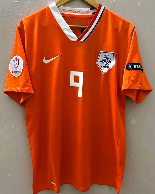 Camiseta Retro VAN NISTELROOY RUUD 2008-09 Holanda