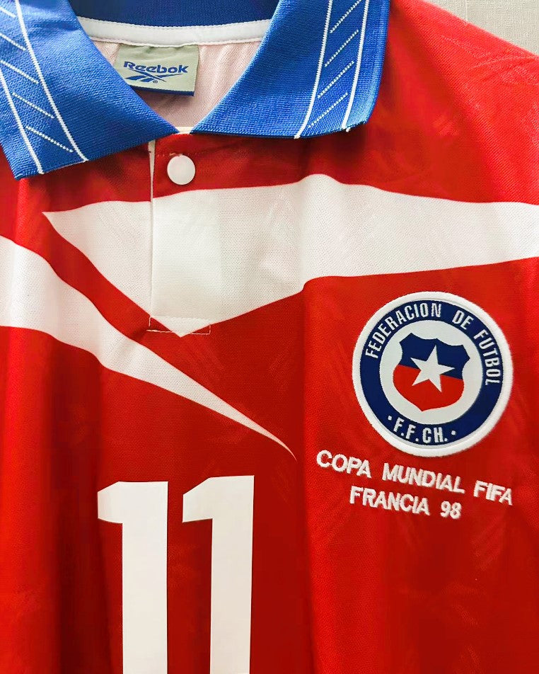 Camiseta Retro SALAS MARCELO 1998-99 Chile