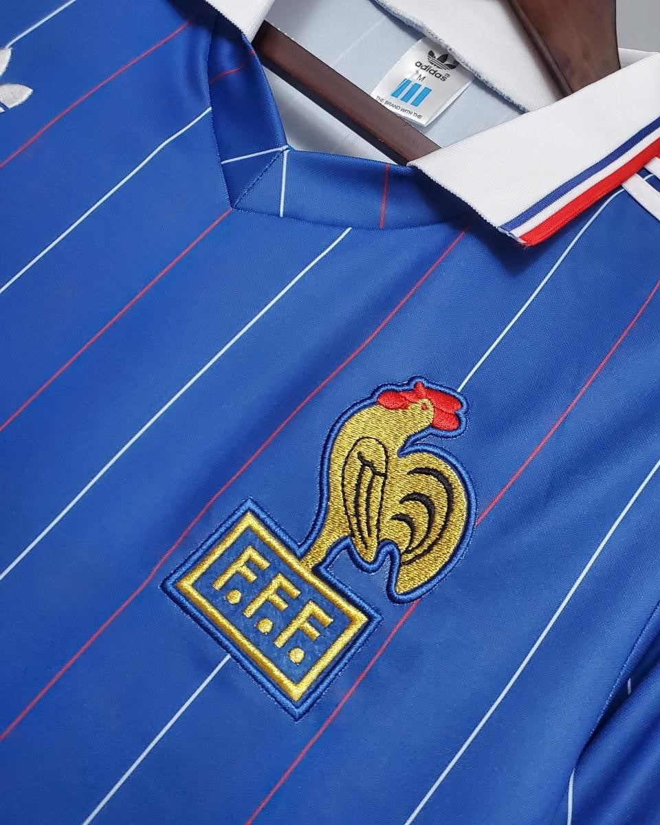 Camiseta Retro PLATINI MICHEL 1982-83 Francia