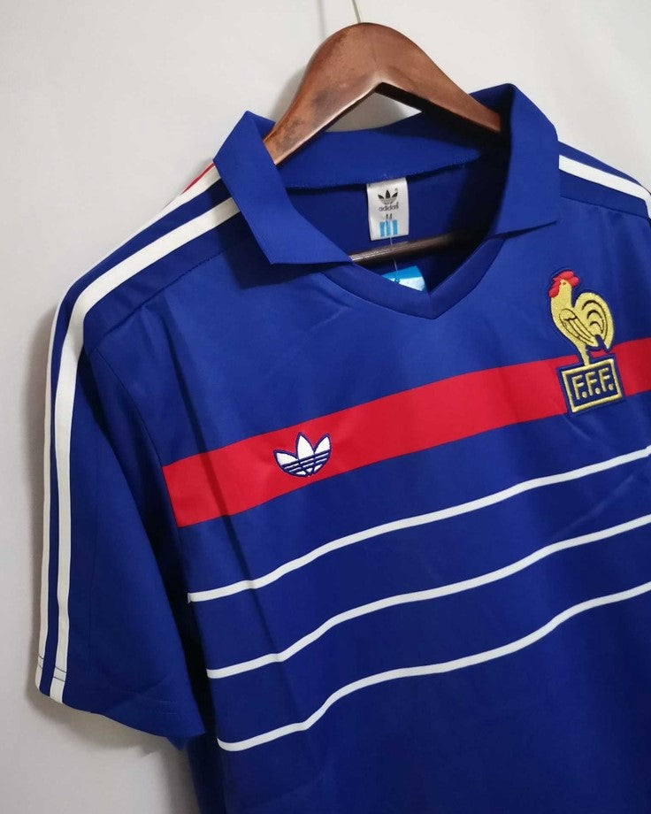 Camiseta Retro PLATINI MICHEL 1984-85 Francia