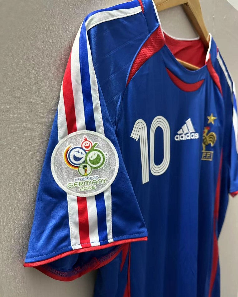 Camiseta Retro ZIDANE ZINEDINE 2006-07 Francia