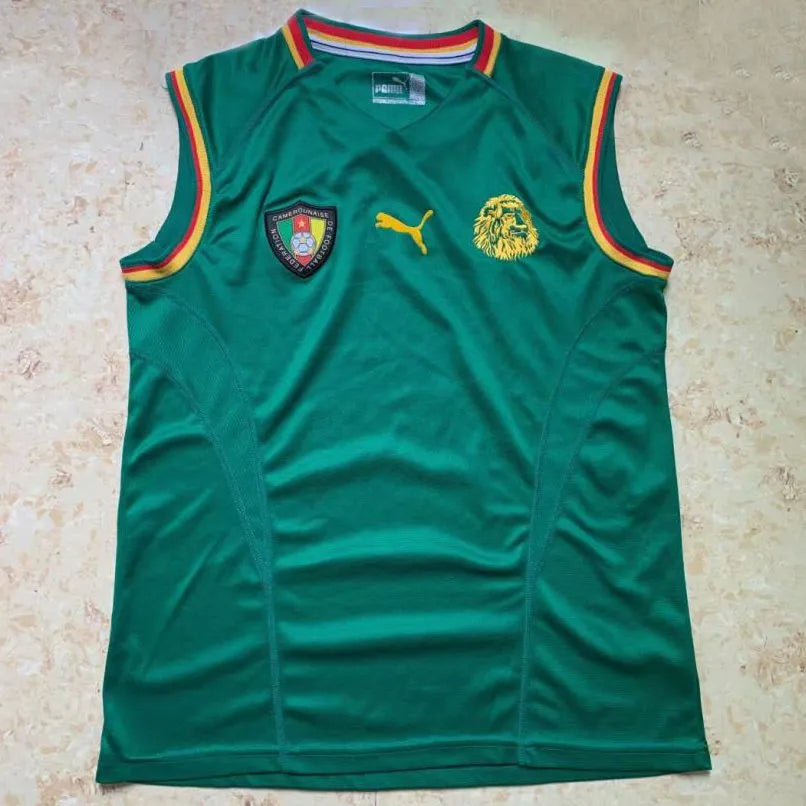 Camiseta retro Camerun Local 2002